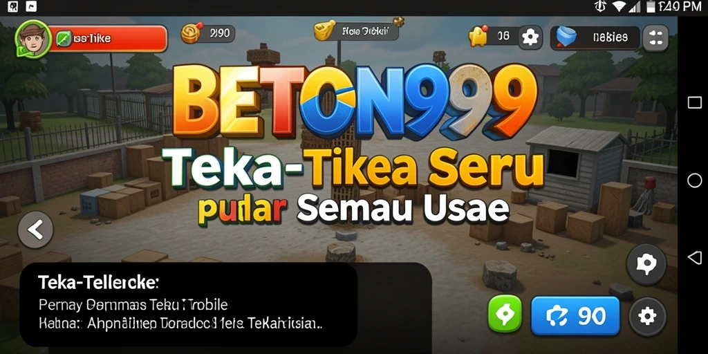 Tampilan antarmuka BETON999 yang menarik dan user-friendly.